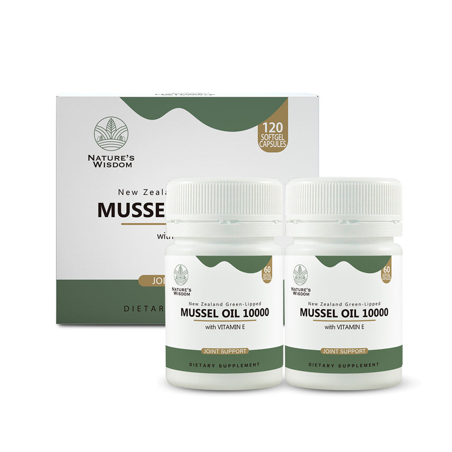 Green-Lipped Mussel Oil 10000 120c